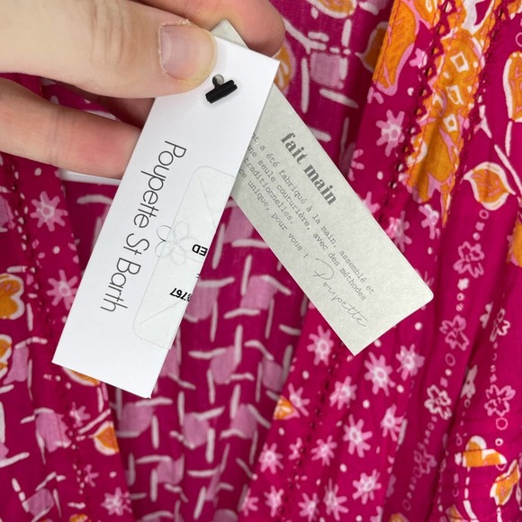 Poupette St Barth Reine Floral Shirt Dress Size - Picture 8 of 10